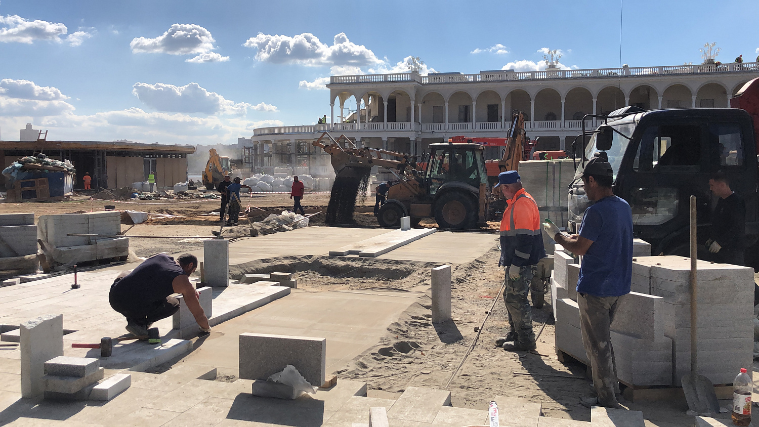 Реконструкция Северного речного вокзала, благоустройство парка