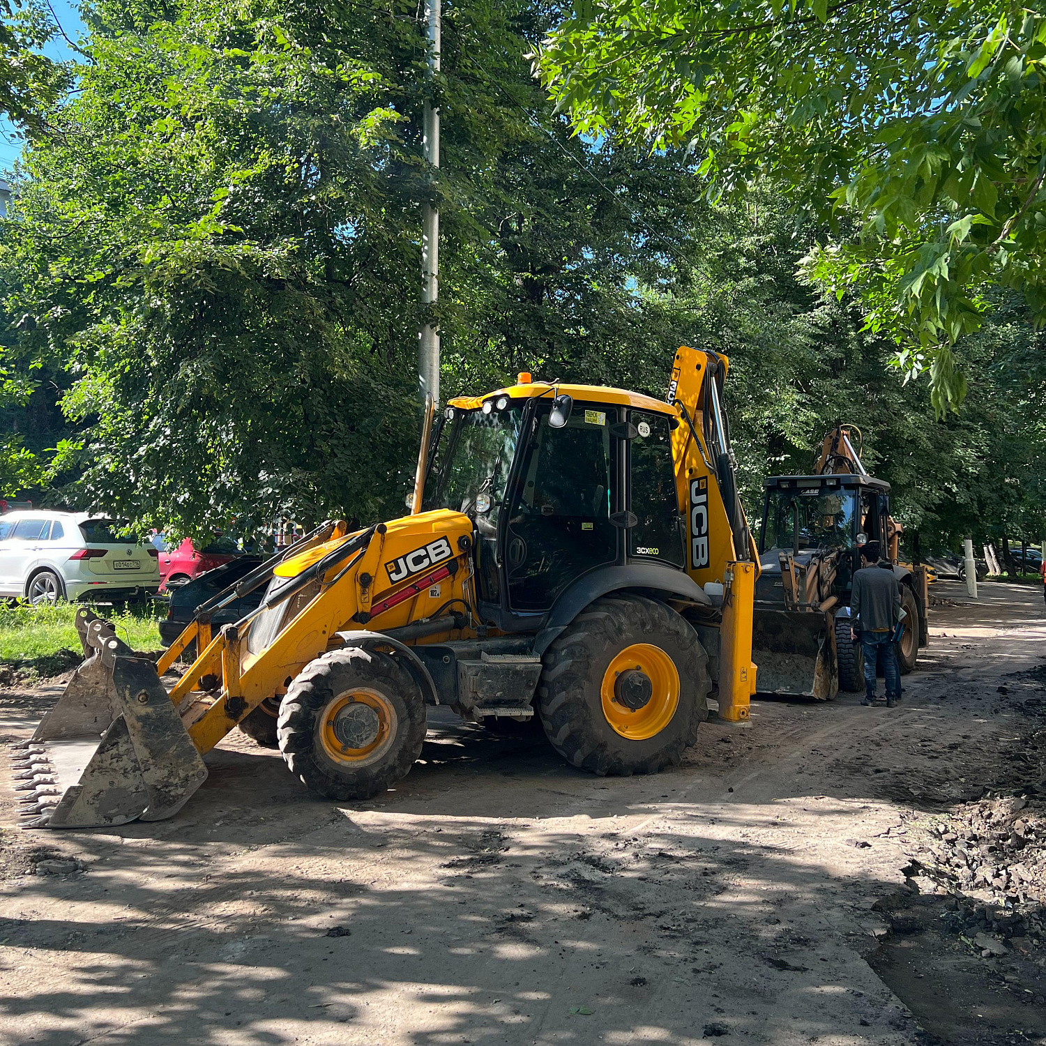 Аренда экскаватора-погрузчика JCB 3CX