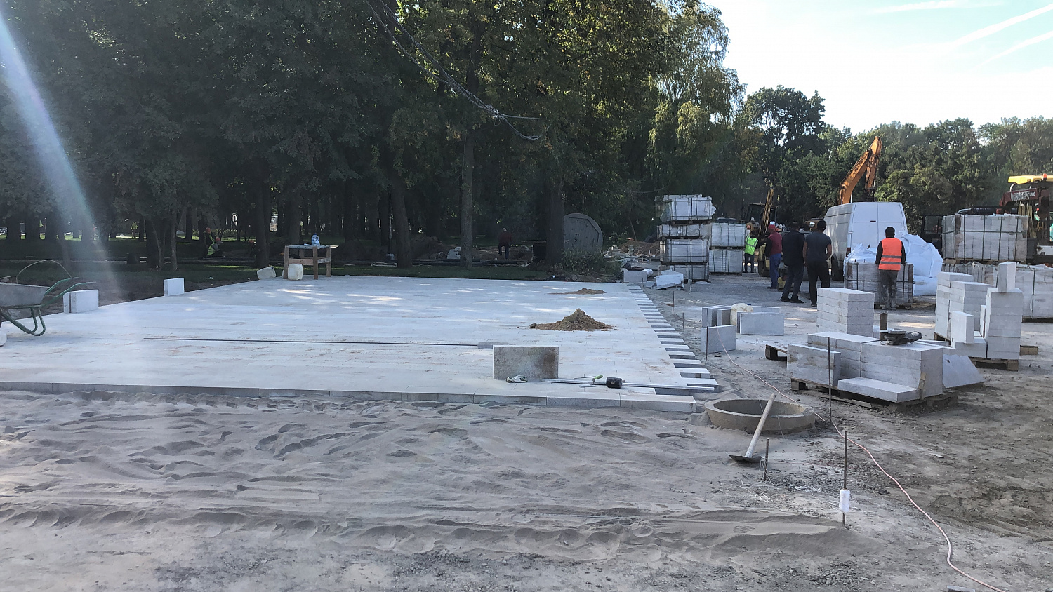 Реконструкция Северного речного вокзала, благоустройство парка