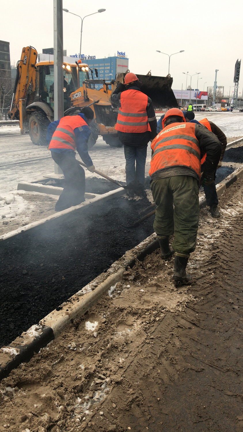 Реконструкция ливневой канализации и устройство парковки в Шереметьево