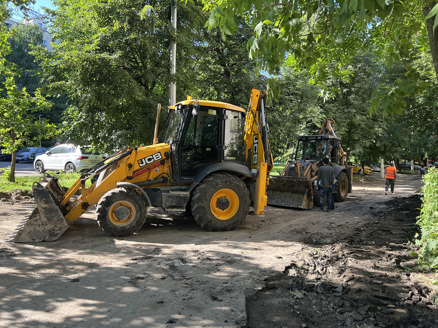 Аренда экскаватора-погрузчика JCB 3CX